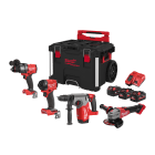 MILWAUKEE - AEG COP4933502049 M18 FPP4IT-553TBKIT 4 UTENS M18FID3
