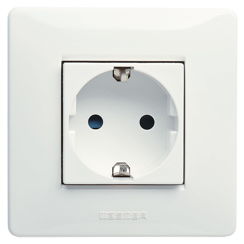 MASTER SRL - MSTM21176 MIXMO PRESA SCHUKO 16A 2P+T (LATERALE)