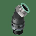 TEAFLEX - TEAM8BBF36M40 CURVA 45?IP68 BF36 M40 NERO