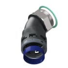 TEAFLEX TEAM8BBF48P48 CURVA 45?IP68 BF48 PG48 NERO