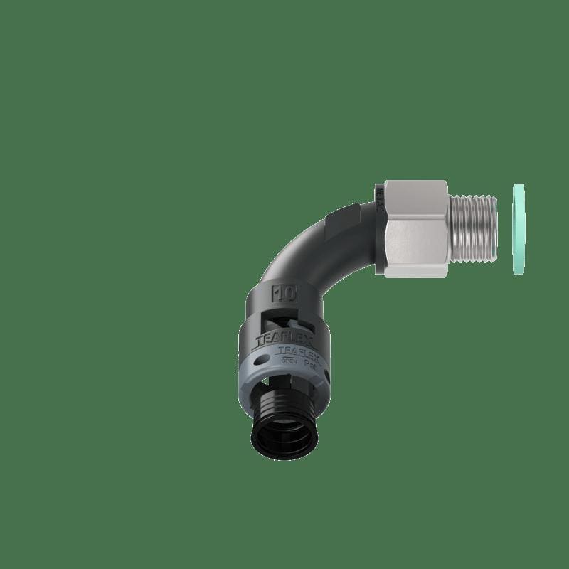 TEAFLEX TEAM8BBN10P09 CURVA 90?IP68 BN10 PG09 NERO