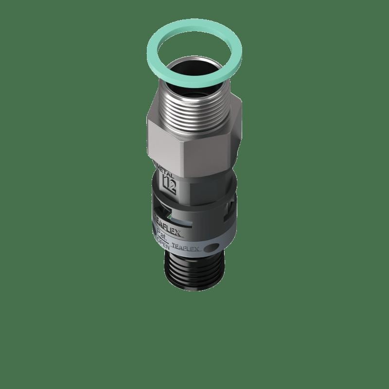 TEAFLEX TEAM8BSM12M20 RACC.NERO IP68 SM12 M20X1,5