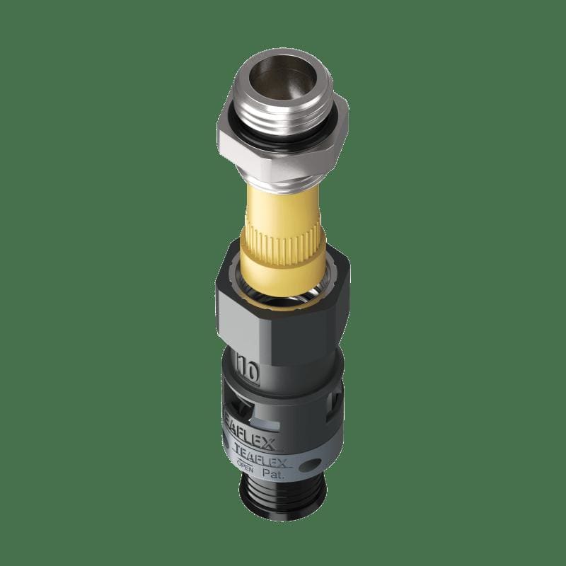 TEAFLEX TEAM8BSR10M1607 RACC.PRESS. 10ISO16 4 - 6,5