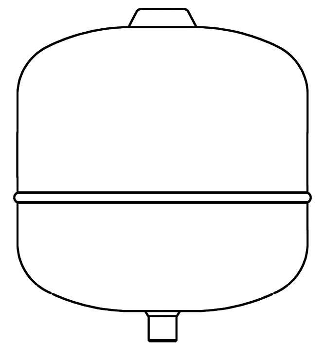 ROTEX RXH162070 VASO DI ESPANSIONE DA 12L MAG S12