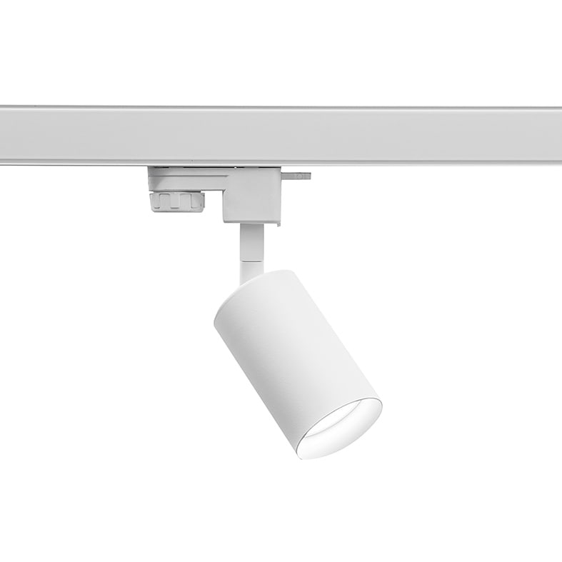 ROSSINI RSSMAN001B PROIETTORE PER BINARIO TRIFASE BIANCO GU