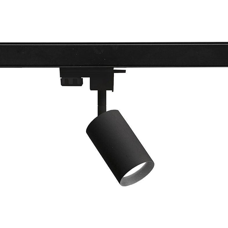 ROSSINI RSSMAN001N PROIETTORE PER BINARIO TRIFASE NERO GU10