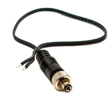 MARCOM SRL MCMCBLPJ21NOPENBK30 POWER CABLE W/THREADED JACK 5,5/2/1 WITH