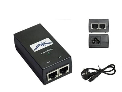 MARCOM SRL - MCMPOE-48-24W ALIMENTATORE POE UBIQUITI 48V, 0,5A 24W