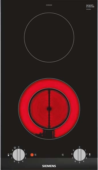 Siemens Hausgerate - SIZET375CFA1E Glaskeramik Kochstelle 30cm Zwkr fac. ed