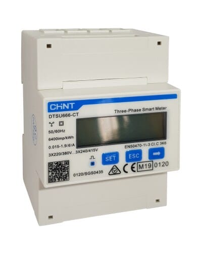 HANWHA Q CELLS GMBH HWHSBBW-00107 METER Chint 3P Esterno serie COM