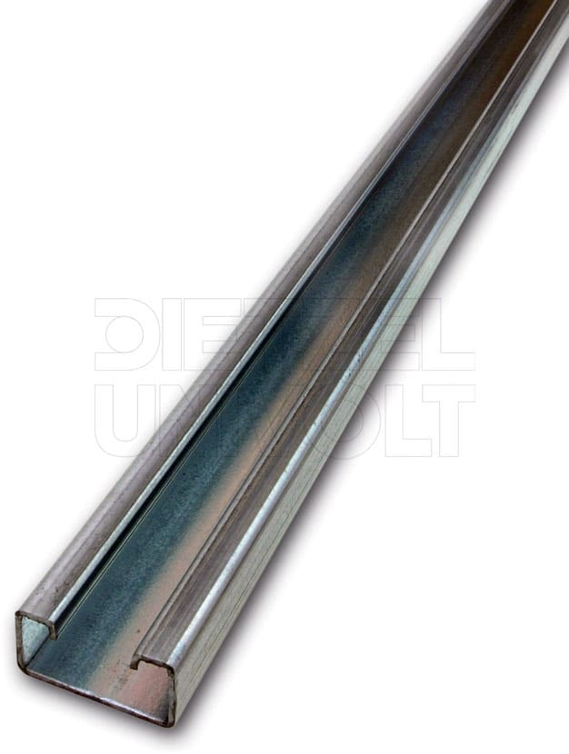DIETZEL DIE077438 Ankerschiene, ungelocht, Schlitzweite 18
