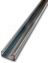 DIETZEL DIE077520 Ankerschiene, ungelocht, Schlitzweite 12