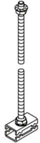 DIETZEL - DIE077644 ZentralabhAngung,Gewindestab,100x41mm,2