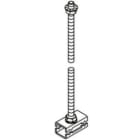 DIETZEL DIE077644 ZentralabhAngung,Gewindestab,100x41mm,2