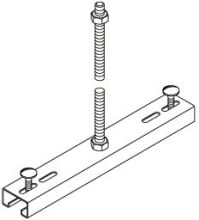 DIETZEL DIE077652 ZentralabhAngung,Gewindestab,200x180mm,