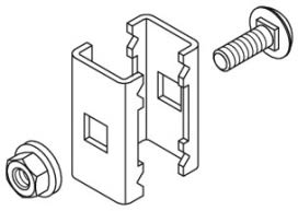 DIETZEL - DIE077678 Gitterbahnverbinder, doppel, 41x18 mm, i