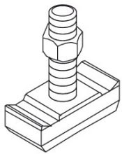 DIETZEL - DIE079939 Hammerkopfschraube, fA1/4r A2/A4, A 16