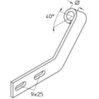 DIETZEL DIE077760 Konsoladapter,Brandschutz,40A^,A13mm,in