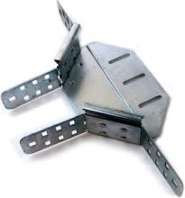 DIETZEL - DIE078385 Rinnenanbauabzweig, 500x85 mm, inkl. 4x