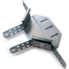 DIETZEL - DIE035334 Rinnenanbauabzweig, 400x85 mm, inkl. 4x