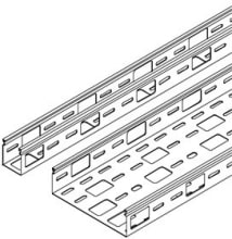 DIETZEL DIE078645 Installationskabelrinne, 150x60x3000 mm,