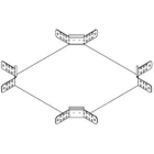 DIETZEL - DIE078692 Rinnenkreuzung, 400x60 mm, inkl. 4x KLR