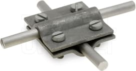 DIETZEL - DIE006233 Kreuzklemme,M6x16mm,Grundplatte m. Gewin