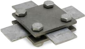 DIETZEL DIE006244 Kreuzklemme, M8x25 mm, Klemmbereich flac