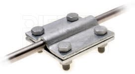 DIETZEL - DIE080509 Kreuzklemme, M8x35 mm, Klemmbereich rund