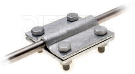 DIETZEL DIE080509 Kreuzklemme, M8x35 mm, Klemmbereich rund