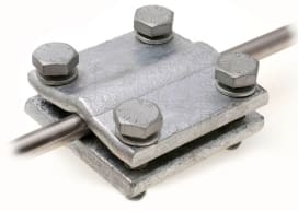 DIETZEL DIE034061 Kreuzklemme, M10x35 mm, Klemmbereich run