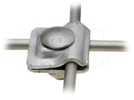 DIETZEL DIE063841 Mehrzweckklemme,rd A8mm/rd A8mm,Gegenm