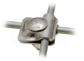 DIETZEL DIE063842 Mehrzweckklemme,rund A8mm/rund A8mm,Ni