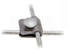 DIETZEL - DIE063849 Mehrzweckklemme,rd A8mm/rd A8mm,Alu,oh