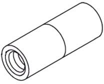 DIETZEL - DIE079055 Verbindungsmuffe, A 10 mm, 30 mm, galva