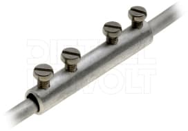 DIETZEL DIE063854 Verbindungsmuffe, A 8 mm / A 8 mm, Alu