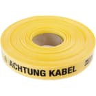DIETZEL - DIE002217 PE-Leitungswarnband, 40x0,50 mm, -ACHTUN