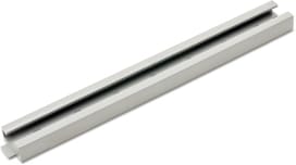DIETZEL DIE000091 PVC-Klemmschiene, gelocht, hellgrau, 200