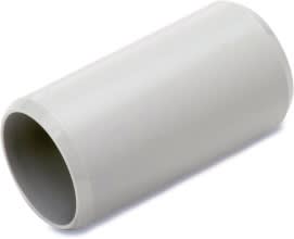 DIETZEL - DIE020603 PVC-Steckmuffe, A 25 mm, hellgrau