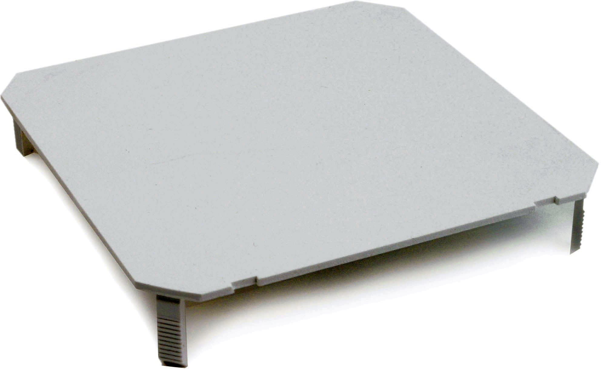 DIETZEL - DIE000748 PVC-Tapetendeckel, 100x100 mm, weiA