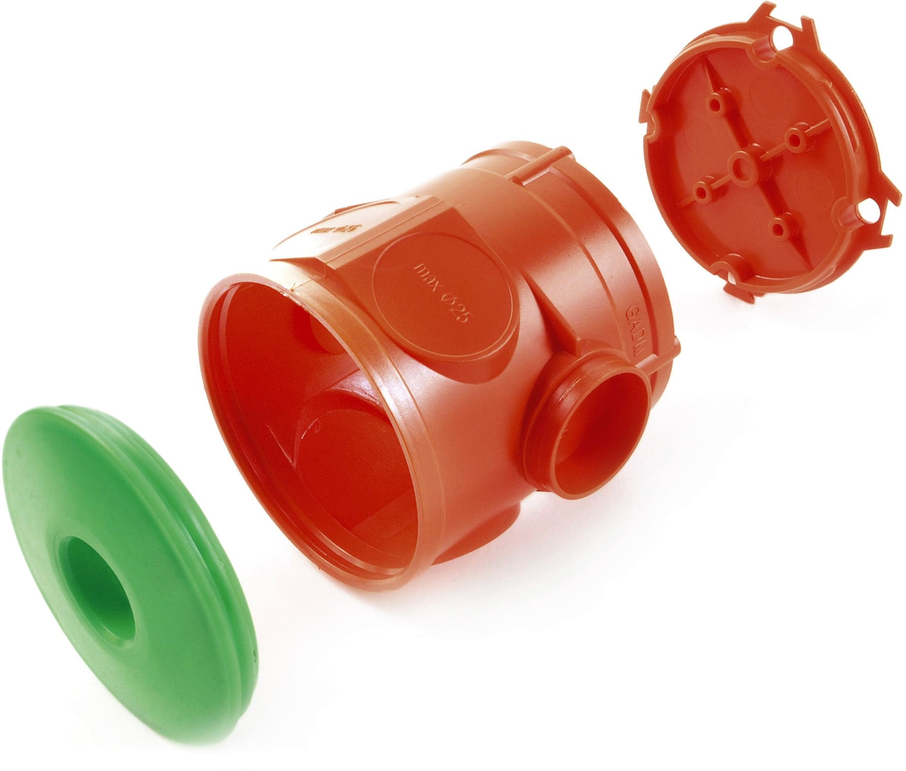 DIETZEL - DIE026307 PE-Betonbau-GerAteabzweigdose-Set, halo