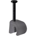 DIETZEL - DIE005107 Nagelschelle, A 5-7 mm, PP, Stahlnagel