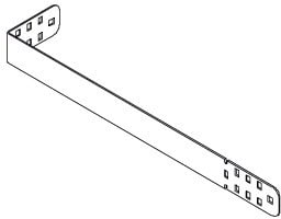 DIETZEL - DIE078441 Rinnenabschlussblech, 300x60 mm, inkl. 1