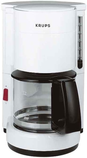 KRUPS KEUF183 Kaffeeautomat 5Tassen Glaskanne ws