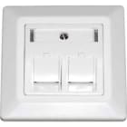DATWAYLER - DAT185867 Anschlussdose UPk fA1/4r 2xRJ45 Keystone