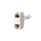 Metz MEZ130548-02-E CAT5 Cable Sharing Adapter geschirmt Tel/Ethe