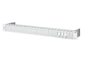 Metz - MEZ130920-00-E Patchpanel 19'' 24Port 1HE leer lichtgra