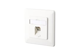 Metz MEZ1307371002-I Datendose Kat.6 1xRJ45 UP LSA+ RAL9010