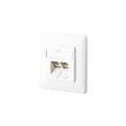 Metz - MEZ1307381002-I Datendose Kat.6 2xRJ45 UP LSA+ RAL9010