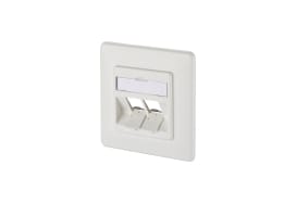 Metz MEZ1309151002-E Datendose 2Port UP RAL9010 leer (MA14)